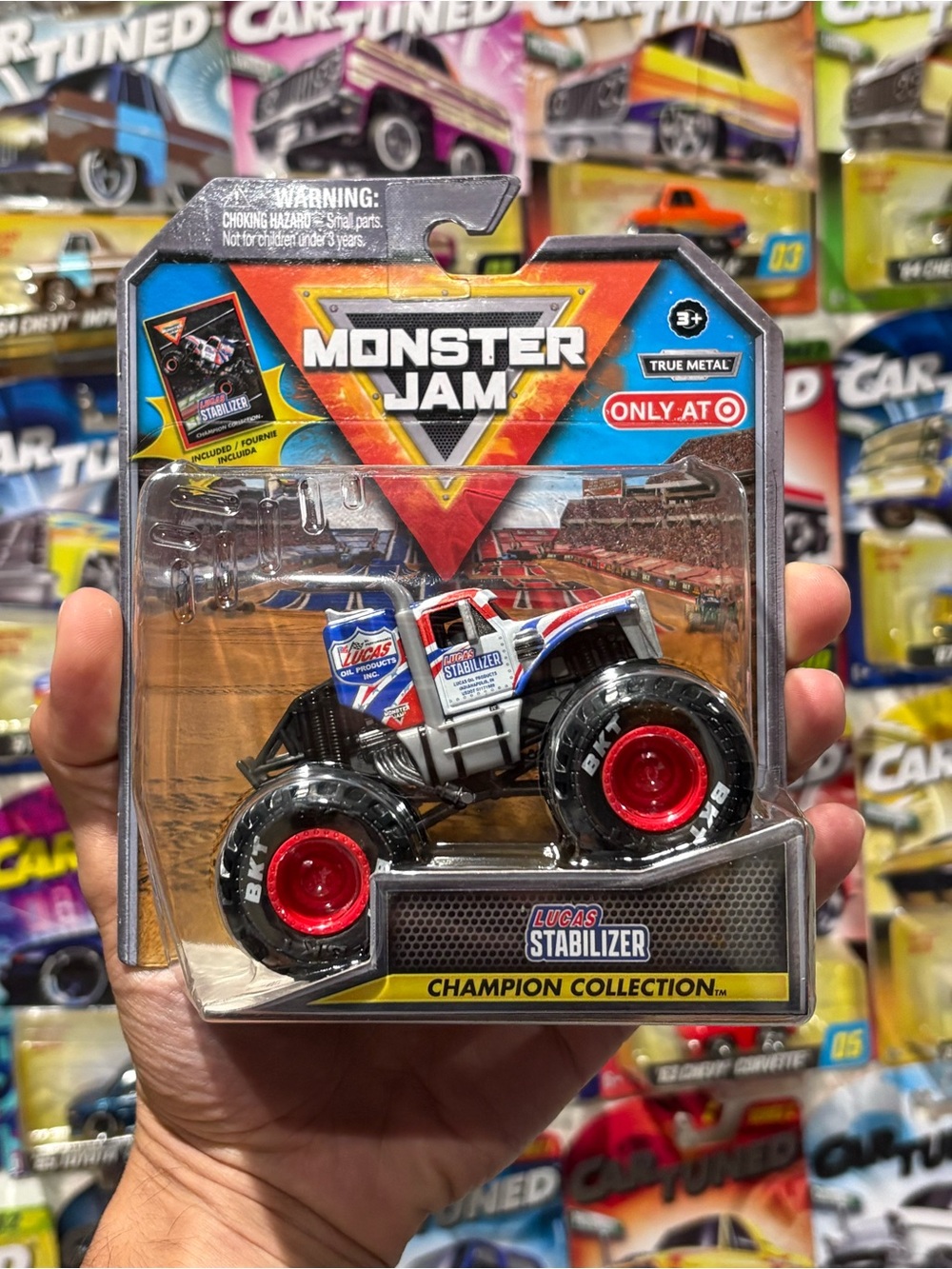 Monster Jam Lucas stabilizer diecast monster truck